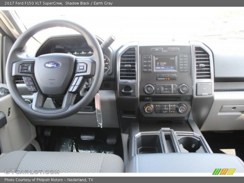 Shadow Black / Earth Gray 2017 Ford F150 XLT SuperCrew