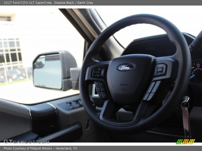 Shadow Black / Earth Gray 2017 Ford F150 XLT SuperCrew