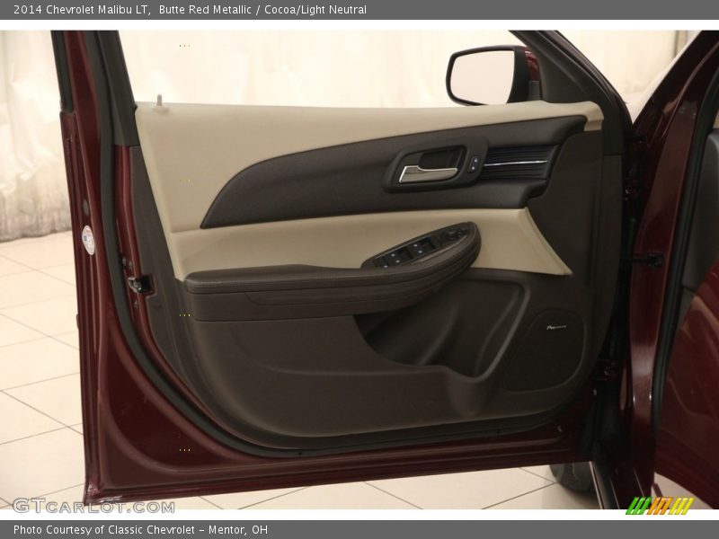Butte Red Metallic / Cocoa/Light Neutral 2014 Chevrolet Malibu LT