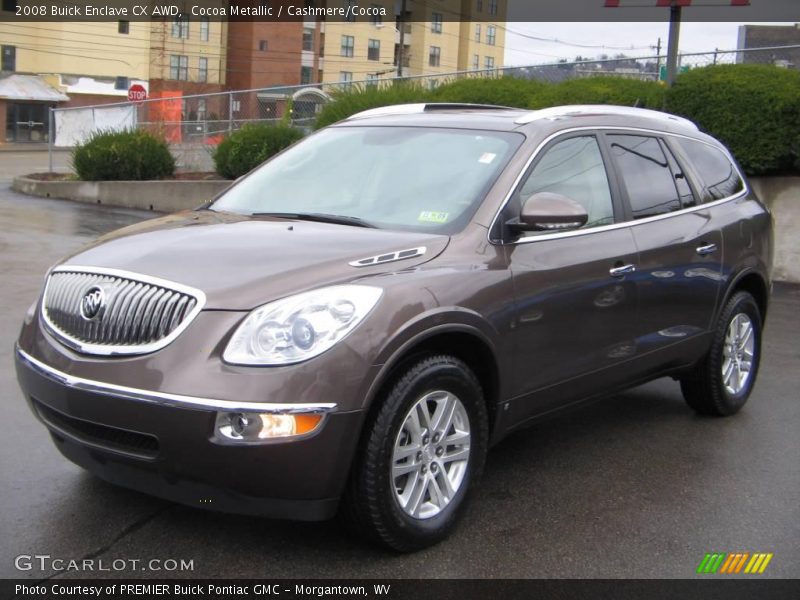 Cocoa Metallic / Cashmere/Cocoa 2008 Buick Enclave CX AWD