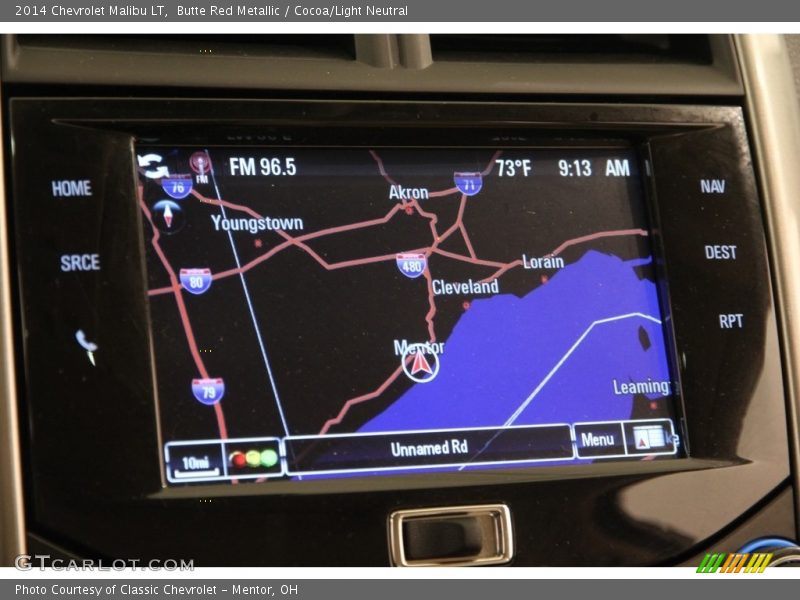 Butte Red Metallic / Cocoa/Light Neutral 2014 Chevrolet Malibu LT