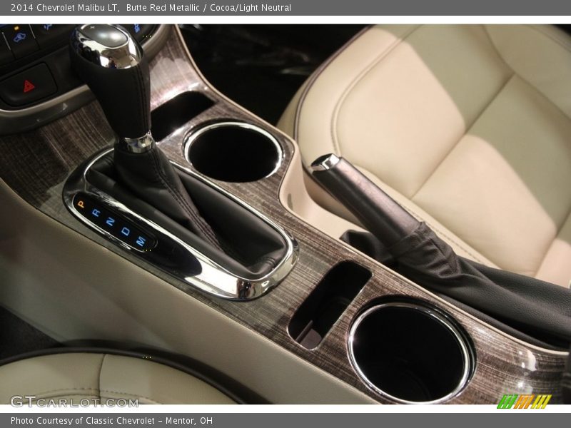 Butte Red Metallic / Cocoa/Light Neutral 2014 Chevrolet Malibu LT