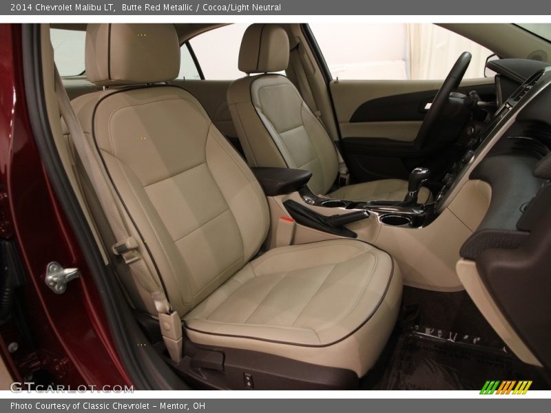 Butte Red Metallic / Cocoa/Light Neutral 2014 Chevrolet Malibu LT