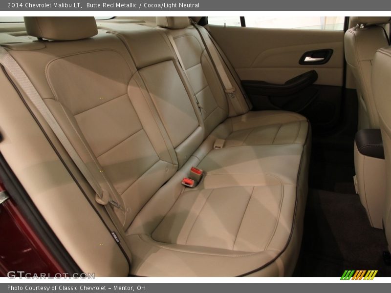 Butte Red Metallic / Cocoa/Light Neutral 2014 Chevrolet Malibu LT
