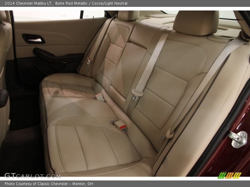 Butte Red Metallic / Cocoa/Light Neutral 2014 Chevrolet Malibu LT