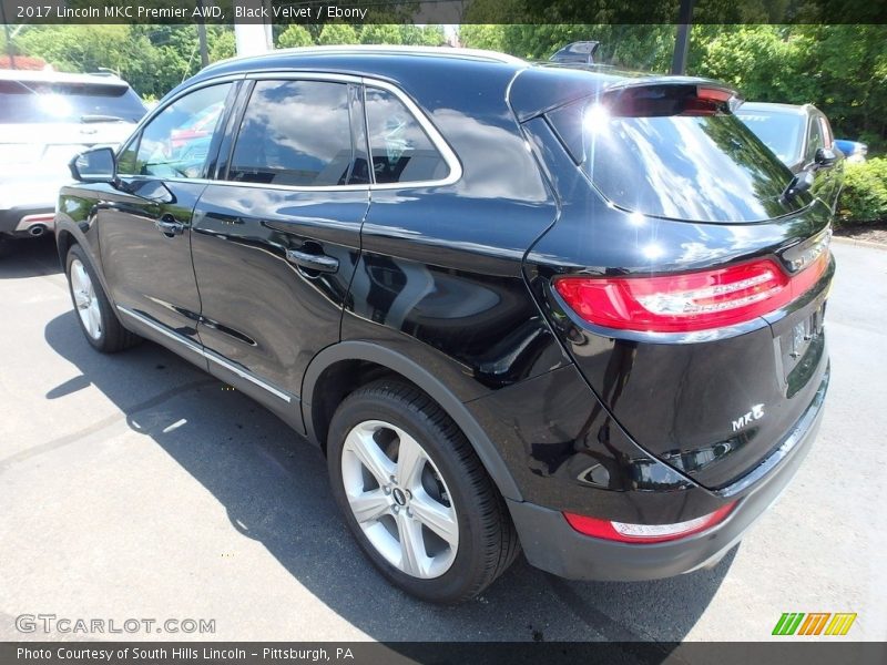 Black Velvet / Ebony 2017 Lincoln MKC Premier AWD