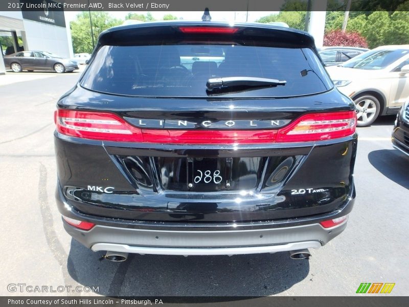 Black Velvet / Ebony 2017 Lincoln MKC Premier AWD