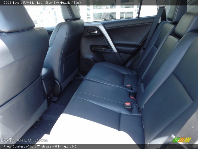 Silver Sky Metallic / Black 2016 Toyota RAV4 Limited