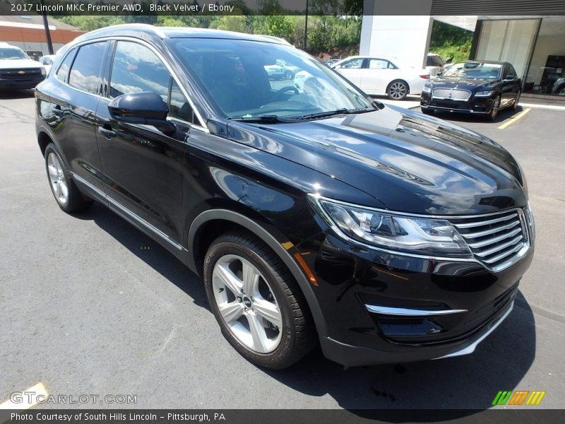 Black Velvet / Ebony 2017 Lincoln MKC Premier AWD