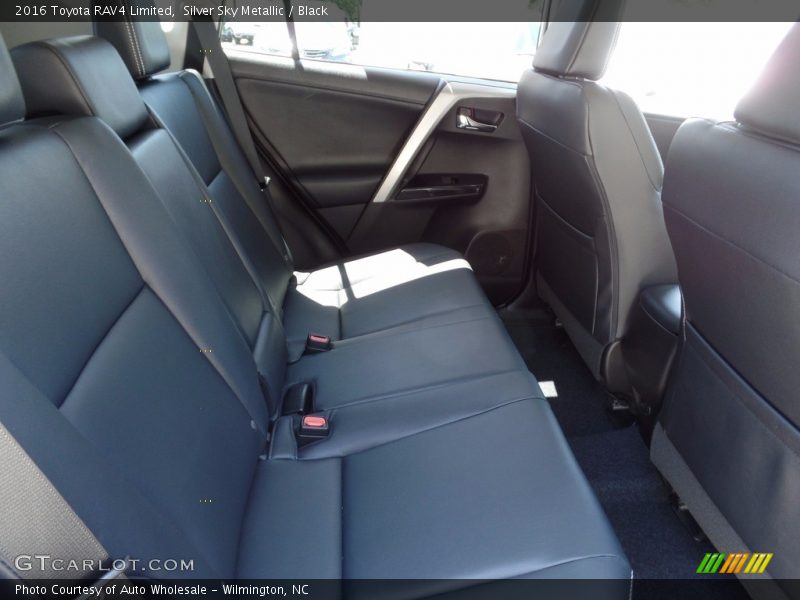 Silver Sky Metallic / Black 2016 Toyota RAV4 Limited