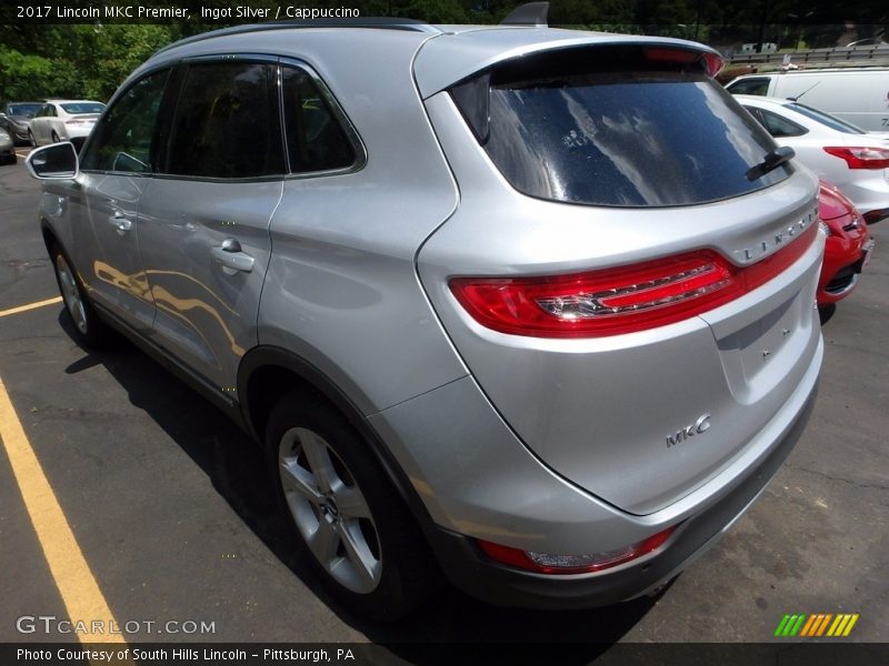 Ingot Silver / Cappuccino 2017 Lincoln MKC Premier