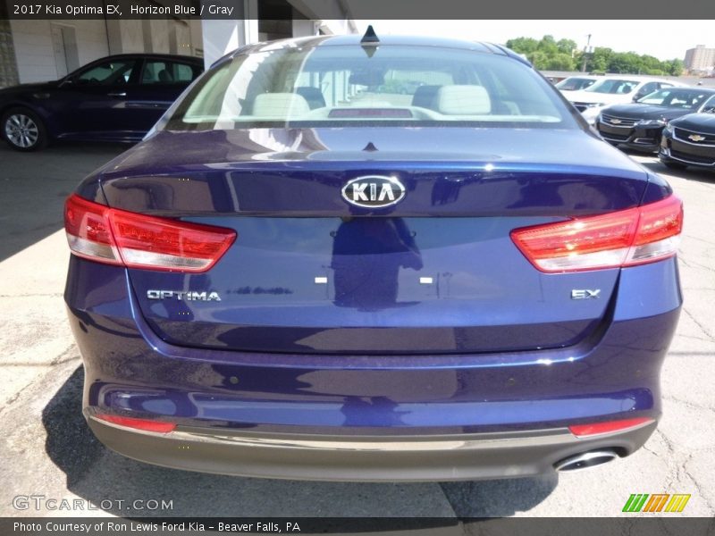 Horizon Blue / Gray 2017 Kia Optima EX