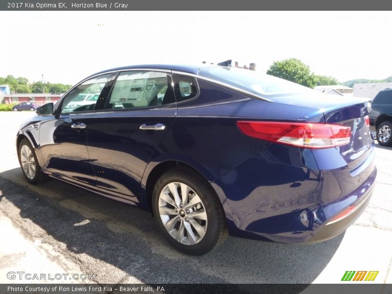 Horizon Blue / Gray 2017 Kia Optima EX