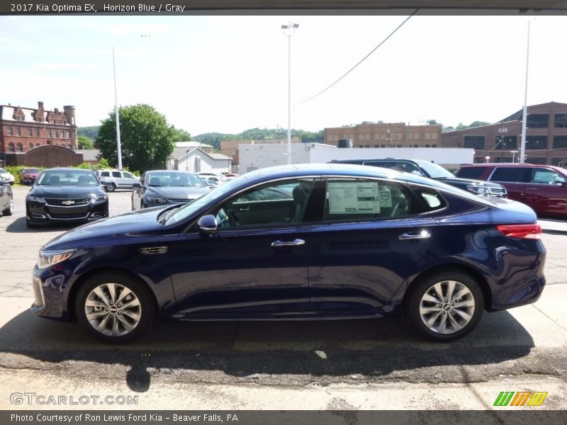 Horizon Blue / Gray 2017 Kia Optima EX