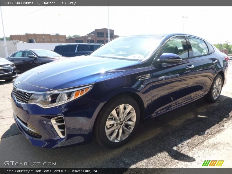 Horizon Blue / Gray 2017 Kia Optima EX