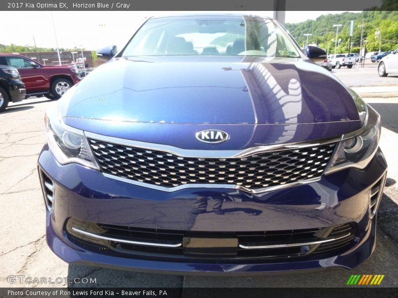 Horizon Blue / Gray 2017 Kia Optima EX