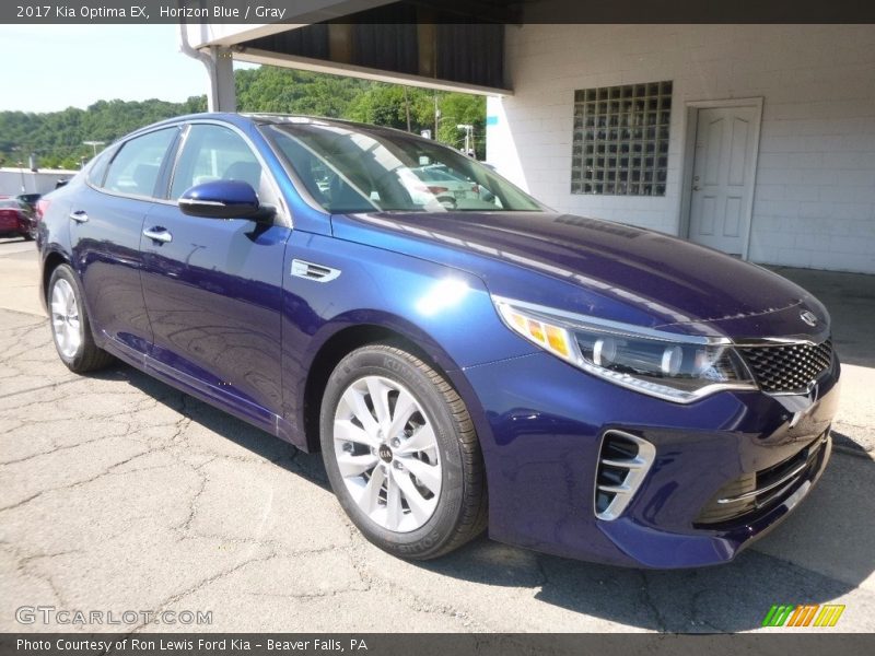 Horizon Blue / Gray 2017 Kia Optima EX