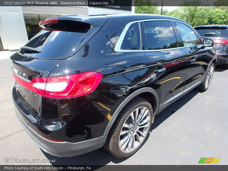 Diamond Black / Cappuccino 2017 Lincoln MKX Reserve AWD