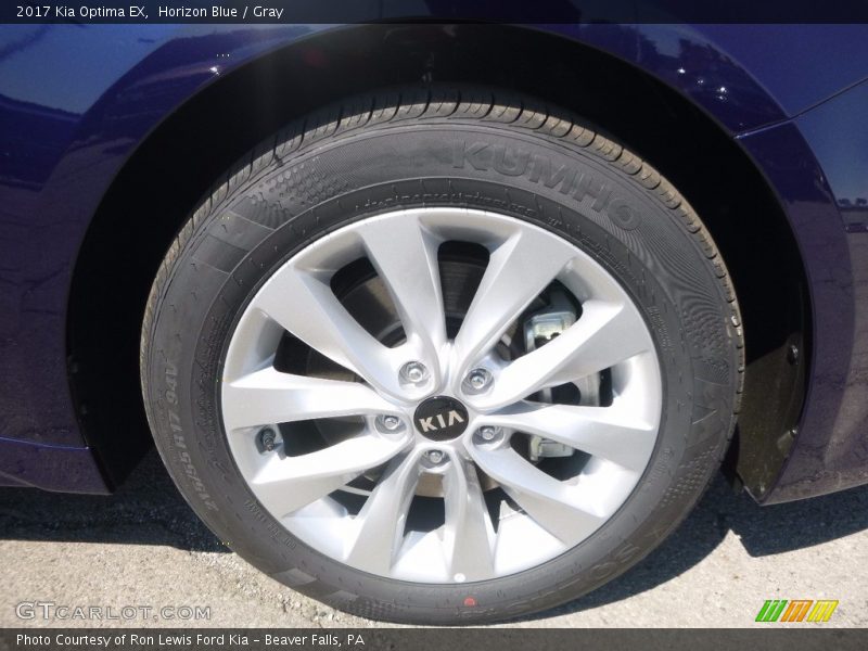 Horizon Blue / Gray 2017 Kia Optima EX