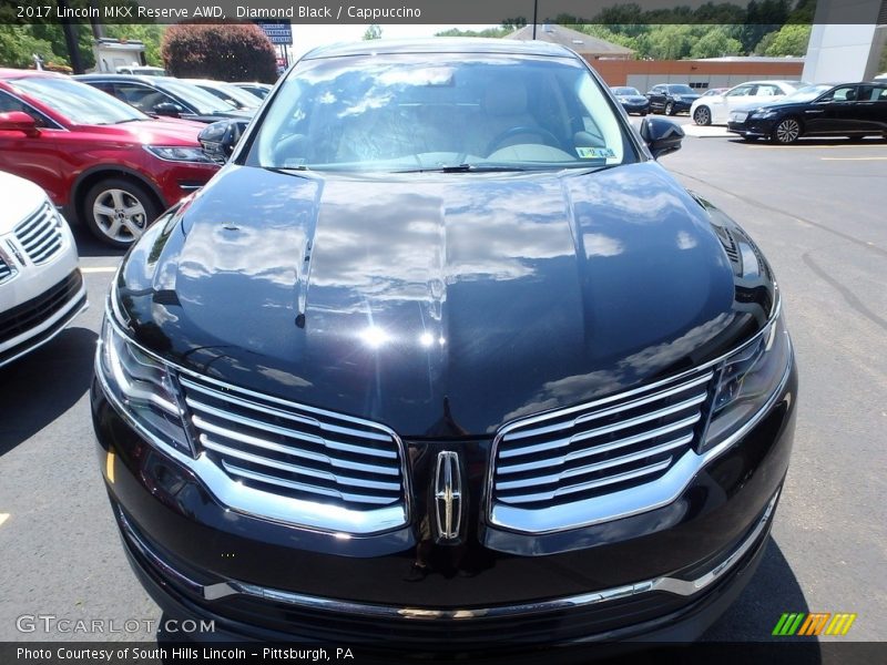 Diamond Black / Cappuccino 2017 Lincoln MKX Reserve AWD