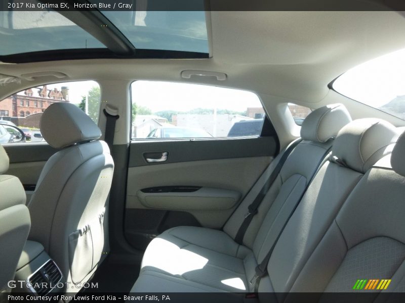 Horizon Blue / Gray 2017 Kia Optima EX