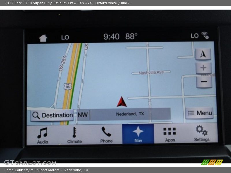 Oxford White / Black 2017 Ford F350 Super Duty Platinum Crew Cab 4x4