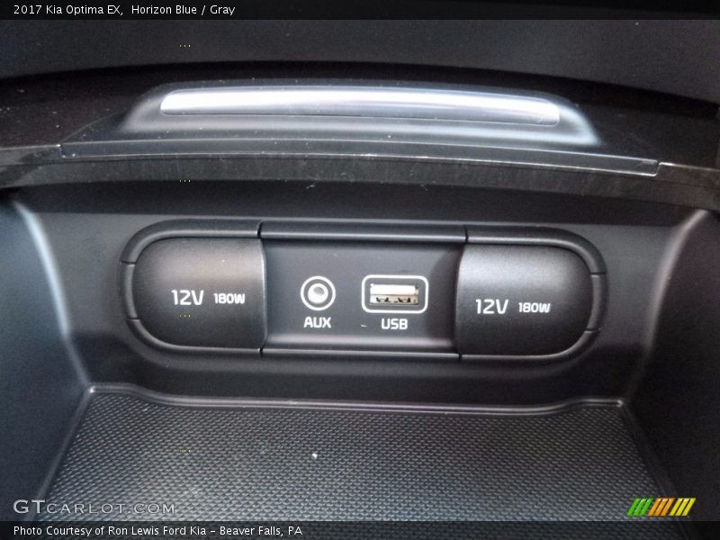 Horizon Blue / Gray 2017 Kia Optima EX