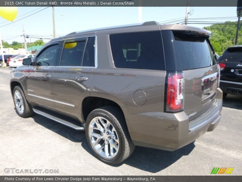 Bronze Alloy Metallic / Denali Cocoa/Shale 2015 GMC Yukon Denali 4WD