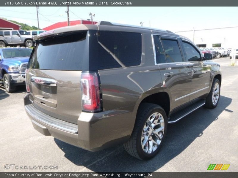 Bronze Alloy Metallic / Denali Cocoa/Shale 2015 GMC Yukon Denali 4WD