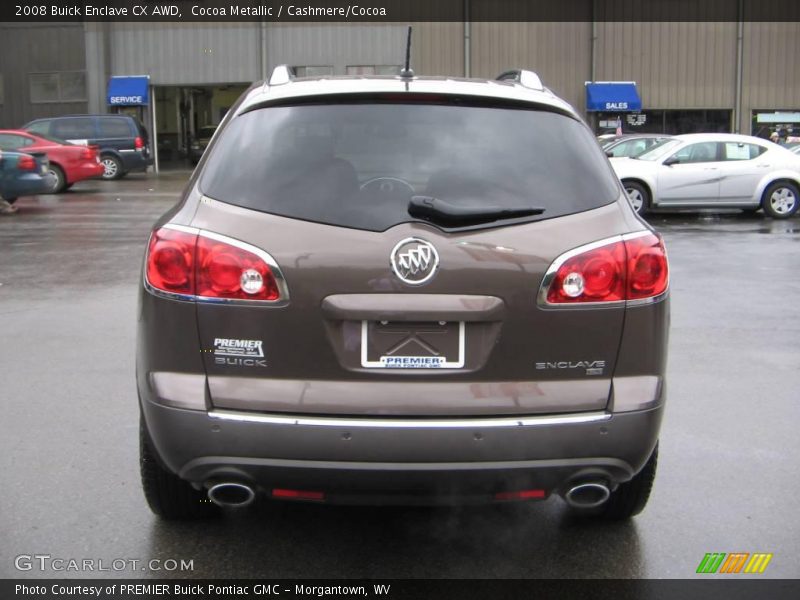 Cocoa Metallic / Cashmere/Cocoa 2008 Buick Enclave CX AWD