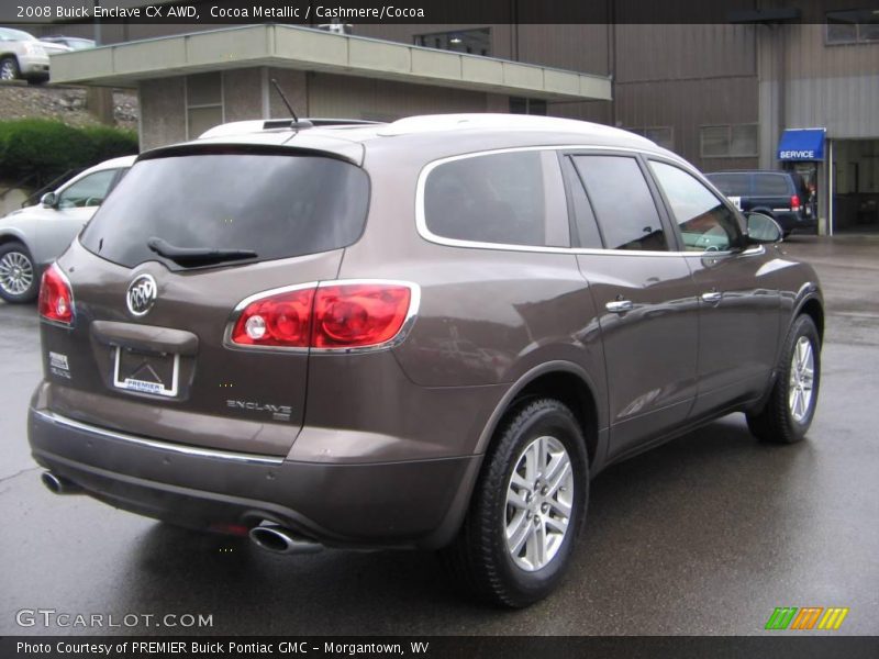 Cocoa Metallic / Cashmere/Cocoa 2008 Buick Enclave CX AWD