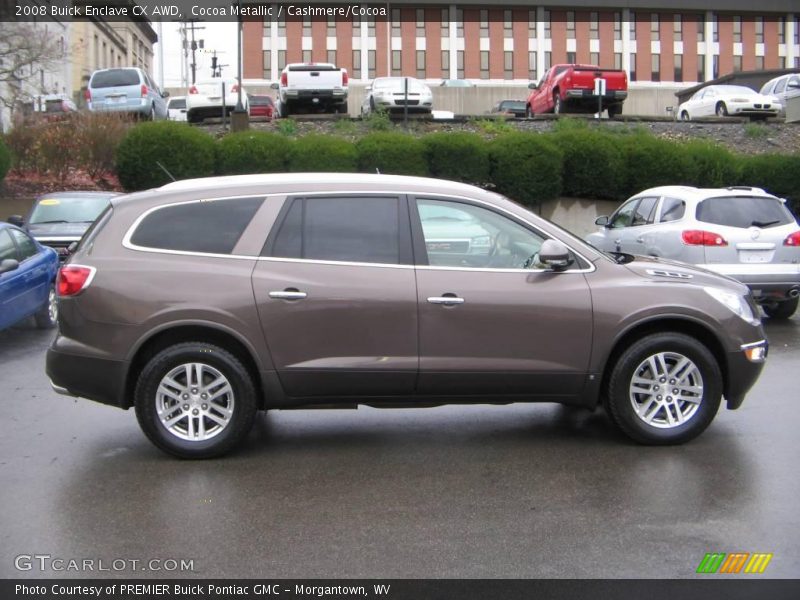 Cocoa Metallic / Cashmere/Cocoa 2008 Buick Enclave CX AWD