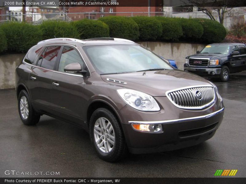 Cocoa Metallic / Cashmere/Cocoa 2008 Buick Enclave CX AWD