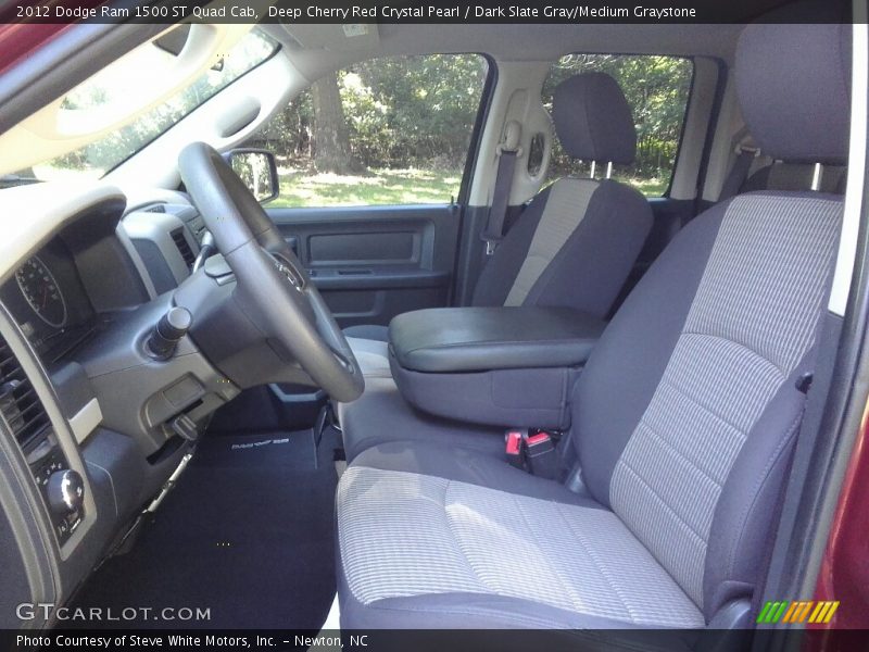 Deep Cherry Red Crystal Pearl / Dark Slate Gray/Medium Graystone 2012 Dodge Ram 1500 ST Quad Cab
