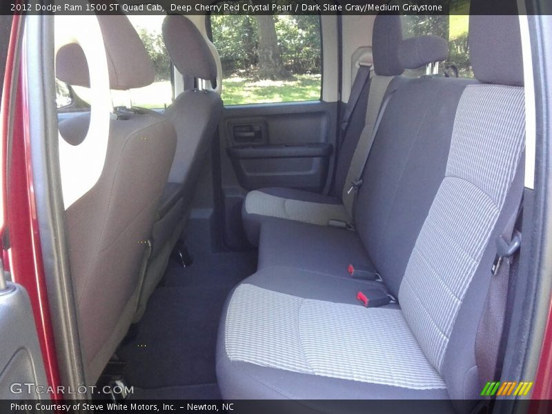 Deep Cherry Red Crystal Pearl / Dark Slate Gray/Medium Graystone 2012 Dodge Ram 1500 ST Quad Cab