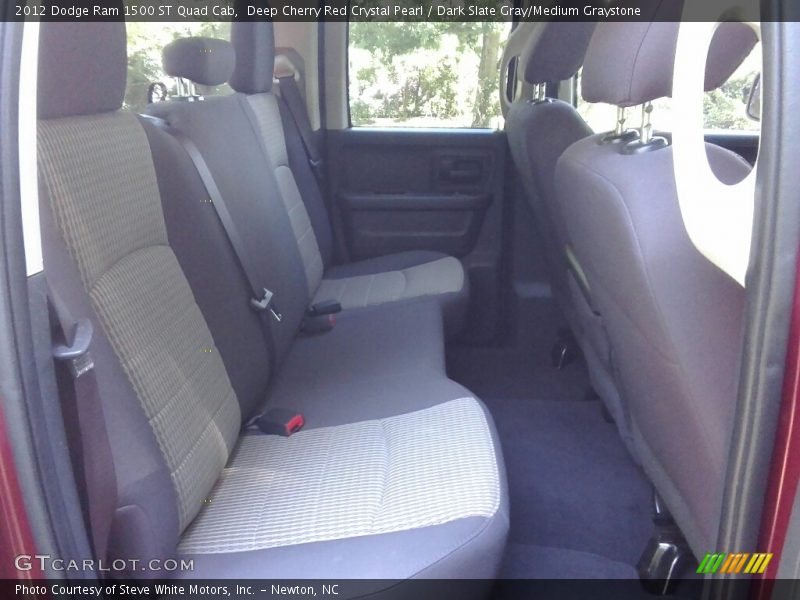 Deep Cherry Red Crystal Pearl / Dark Slate Gray/Medium Graystone 2012 Dodge Ram 1500 ST Quad Cab