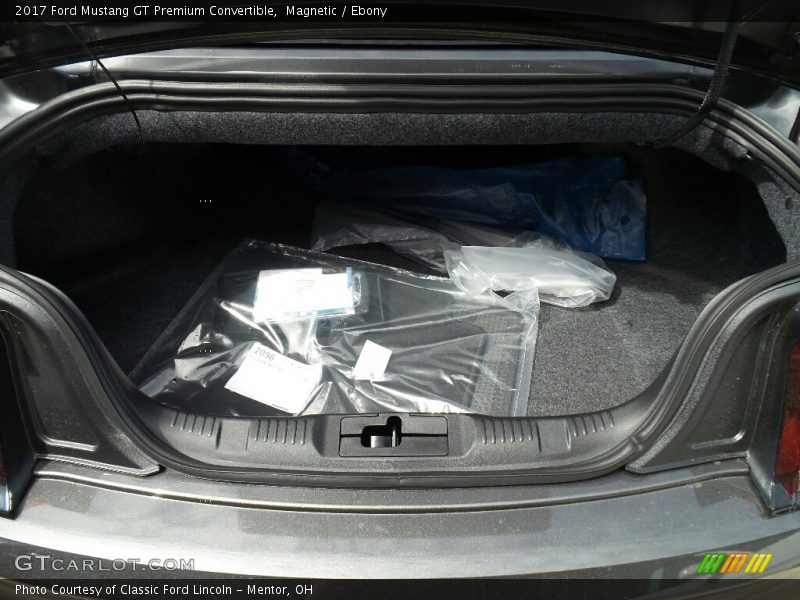 Magnetic / Ebony 2017 Ford Mustang GT Premium Convertible