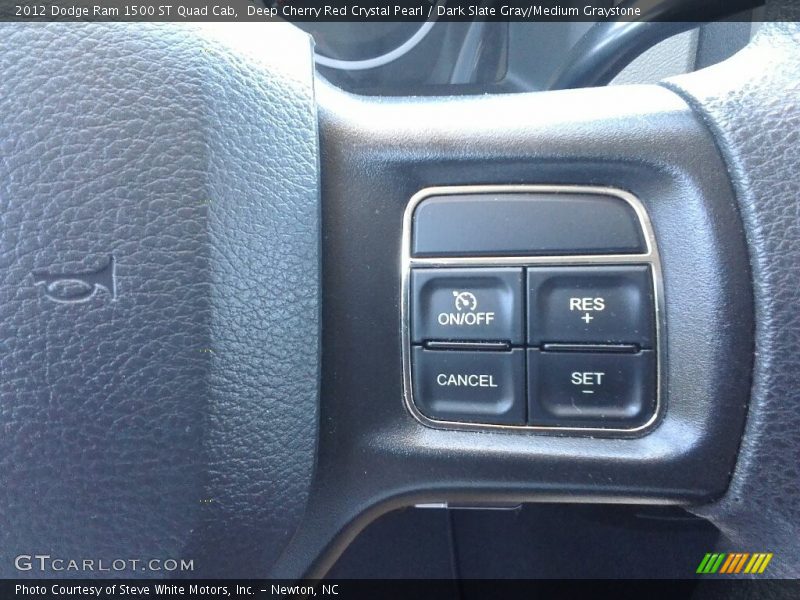 Deep Cherry Red Crystal Pearl / Dark Slate Gray/Medium Graystone 2012 Dodge Ram 1500 ST Quad Cab
