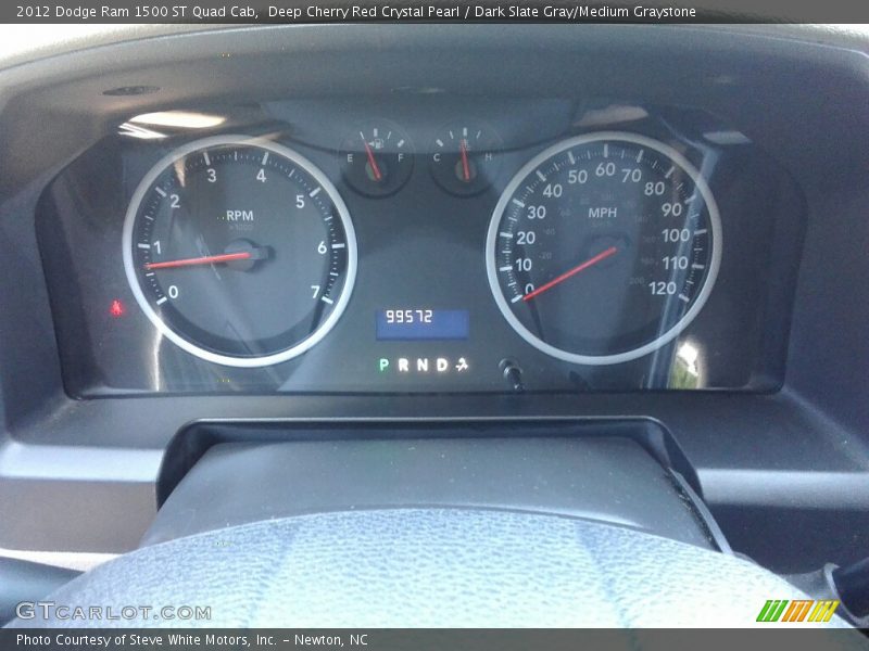 Deep Cherry Red Crystal Pearl / Dark Slate Gray/Medium Graystone 2012 Dodge Ram 1500 ST Quad Cab