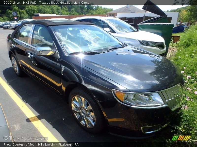 Tuxedo Black Metallic / Light Camel 2010 Lincoln MKZ FWD