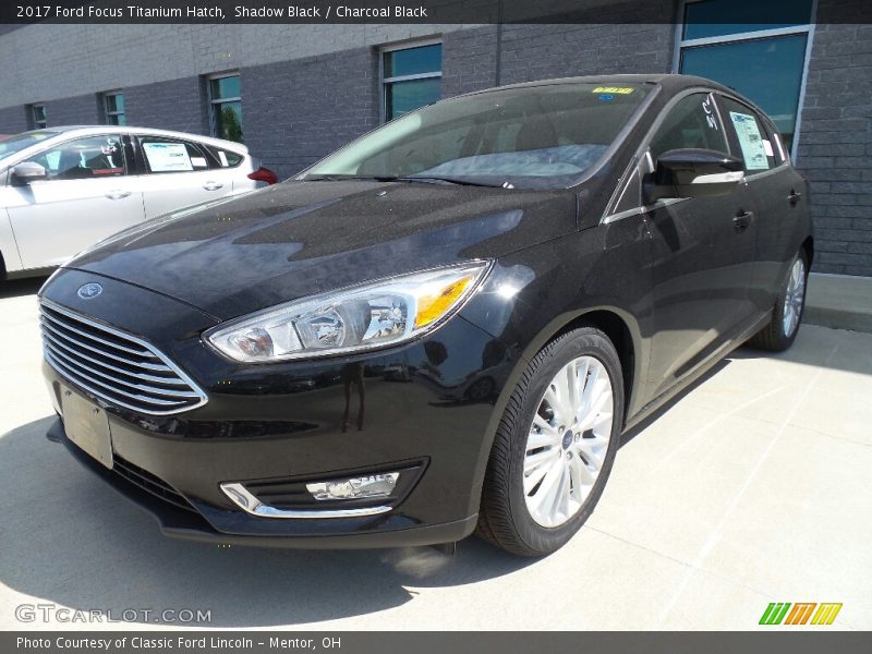 Shadow Black / Charcoal Black 2017 Ford Focus Titanium Hatch