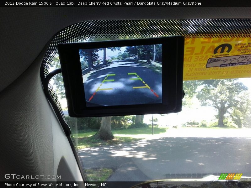 Deep Cherry Red Crystal Pearl / Dark Slate Gray/Medium Graystone 2012 Dodge Ram 1500 ST Quad Cab