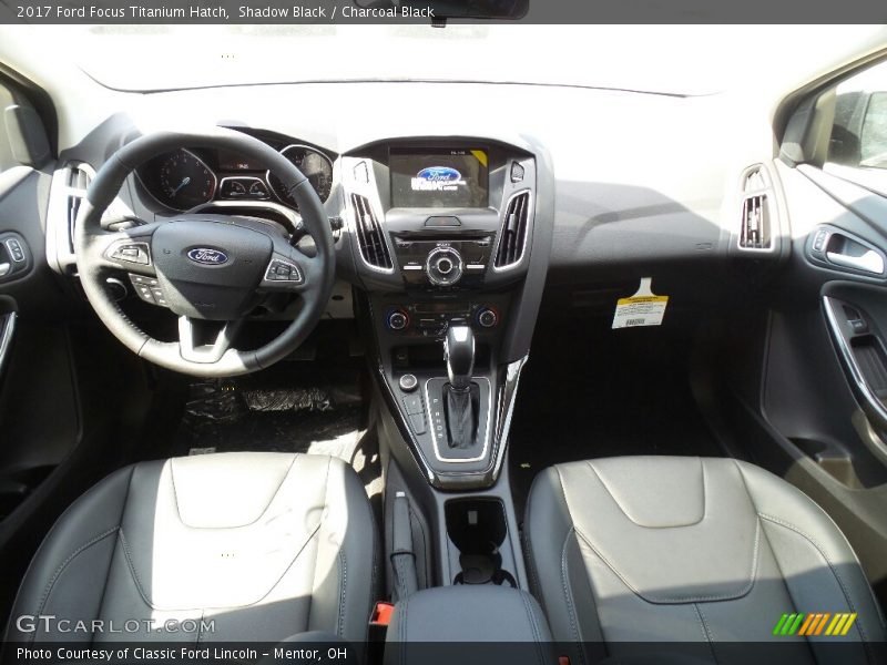 Shadow Black / Charcoal Black 2017 Ford Focus Titanium Hatch