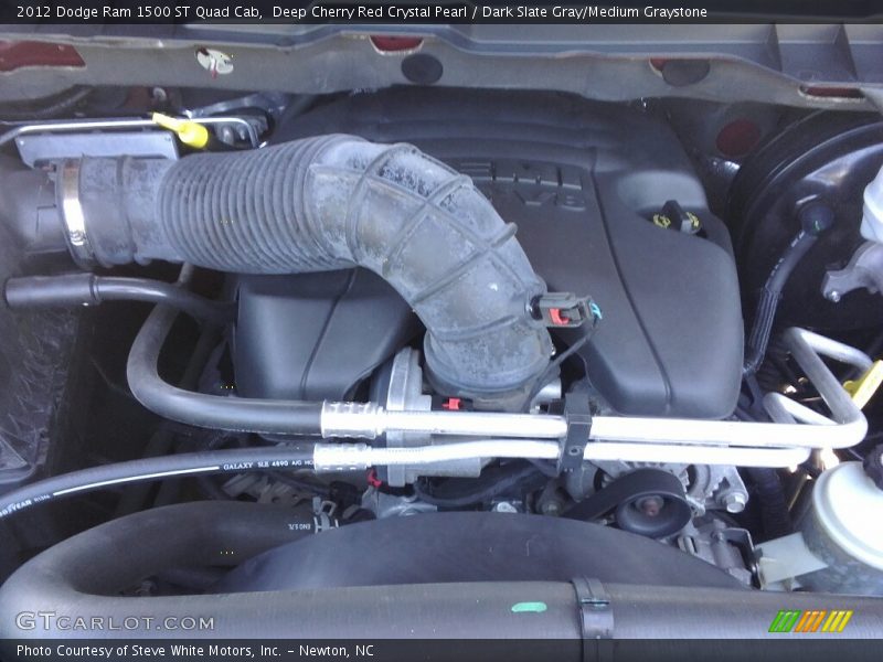 Deep Cherry Red Crystal Pearl / Dark Slate Gray/Medium Graystone 2012 Dodge Ram 1500 ST Quad Cab