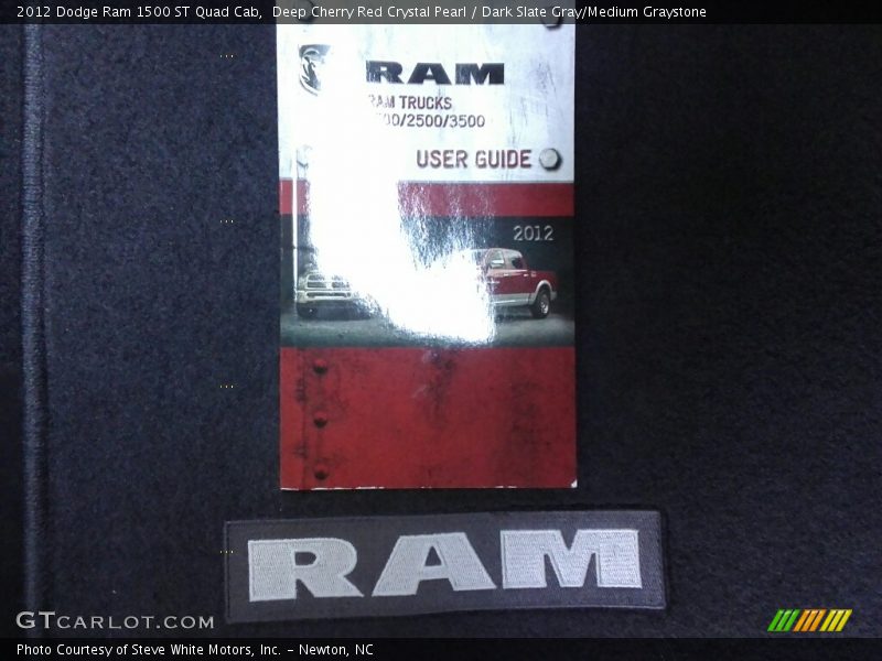 Deep Cherry Red Crystal Pearl / Dark Slate Gray/Medium Graystone 2012 Dodge Ram 1500 ST Quad Cab
