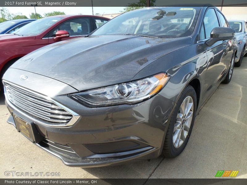 Magnetic / Ebony 2017 Ford Fusion SE