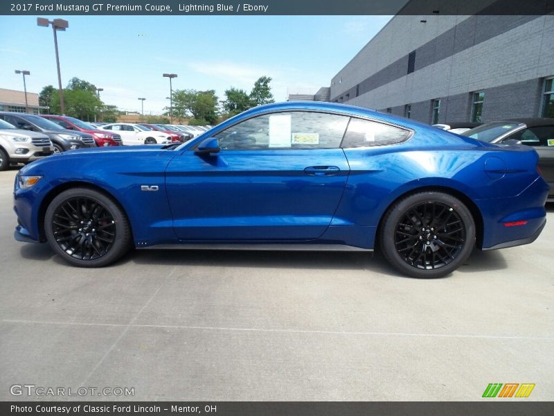  2017 Mustang GT Premium Coupe Lightning Blue