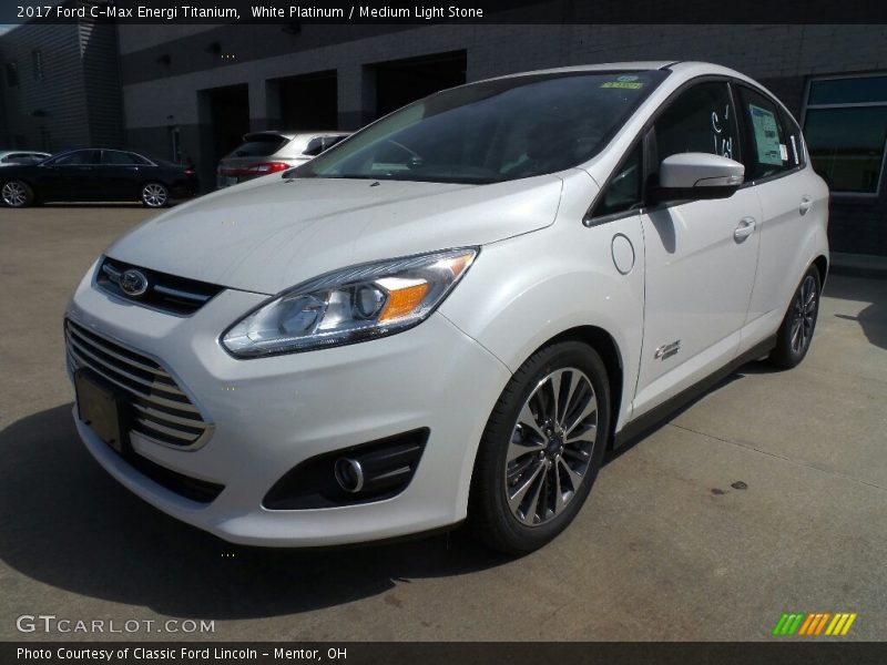 Front 3/4 View of 2017 C-Max Energi Titanium