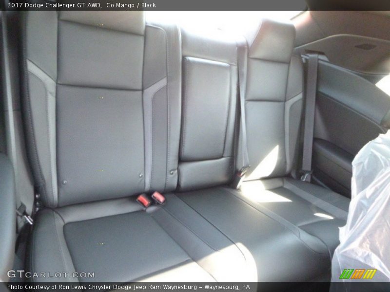 Go Mango / Black 2017 Dodge Challenger GT AWD