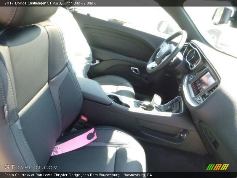 Pitch Black / Black 2017 Dodge Challenger GT AWD